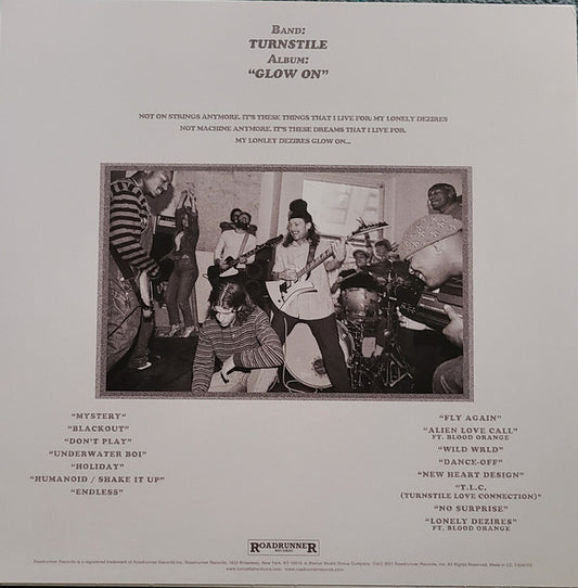 Turnstile (2) : Glow On (LP, Album)