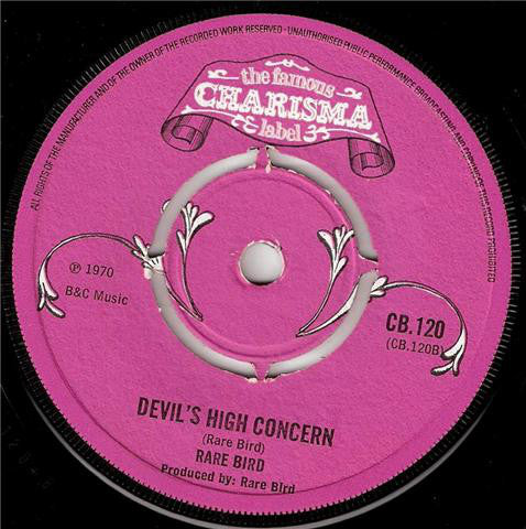 Rare Bird : Sympathy (7", Single, Pus)