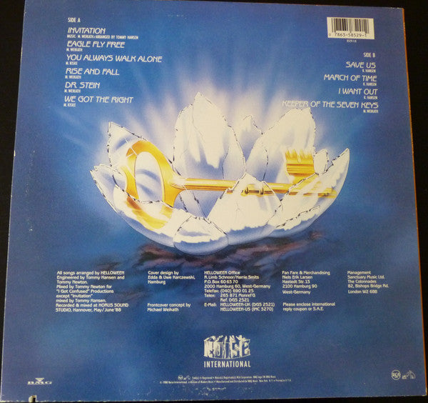 Helloween : Keeper Of The Seven Keys (Part II) (LP, Album)