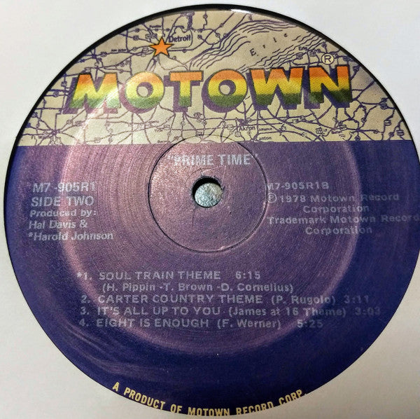 Prime Time (9) : Motown Presents Prime Time Performing TV Themes The Way You Like To Hear Them! (LP, Album)