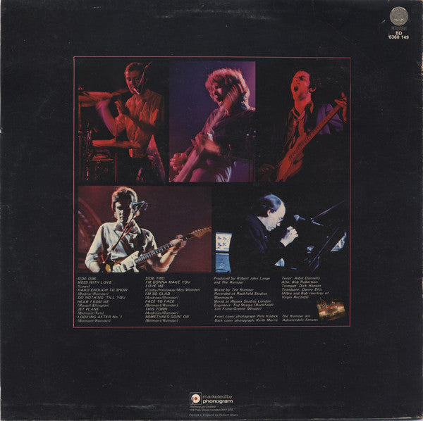 The Rumour : Max (LP, Album)