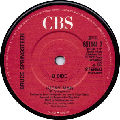 Bruce Springsteen : Brilliant Disguise (7", Single)