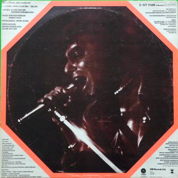 The Eric Burdon Band* : Stop (LP, Album)