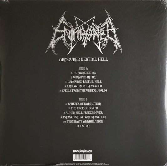Enthroned : Armoured Bestial Hell (LP, Album, Ltd, RE, Cle)