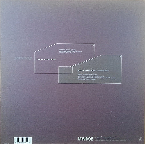 Peshay : Miles From Home (12")