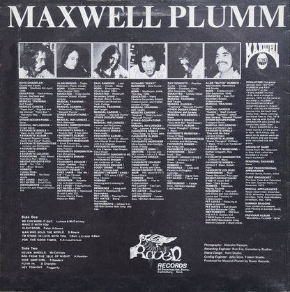 Maxwell Plumm : We Can Work It Out (LP, Album)