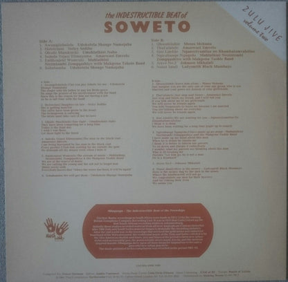 Various : The Indestructible Beat Of Soweto (LP, Comp)