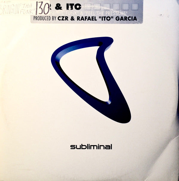 CZR & ITO : Bringin' The Funk / Feel The Pressure (2x12")