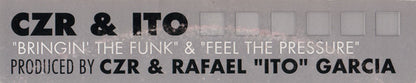 CZR & ITO : Bringin' The Funk / Feel The Pressure (2x12")
