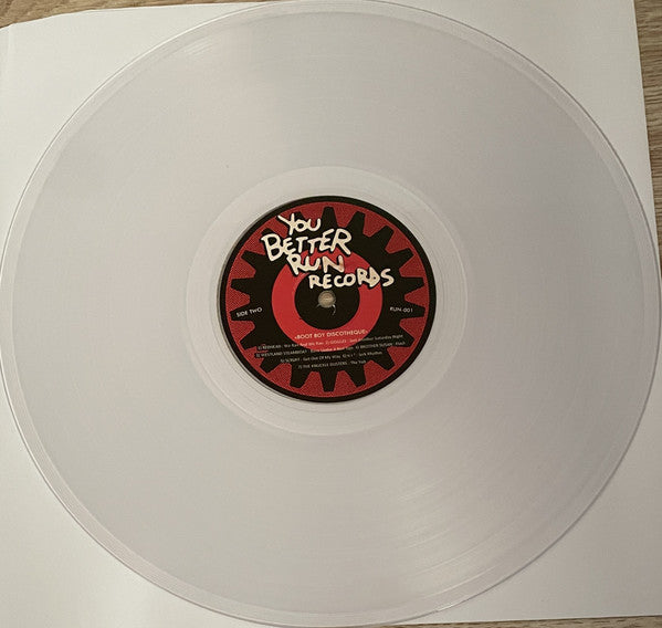 Various : Bootboy Discotheque (14 Bovver Rock Bruisers) (LP, Comp, Ltd, RP, Cle)