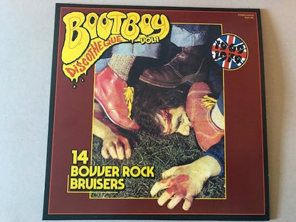 Various : Bootboy Discotheque (14 Bovver Rock Bruisers) (LP, Comp, Ltd, RP, Cle)