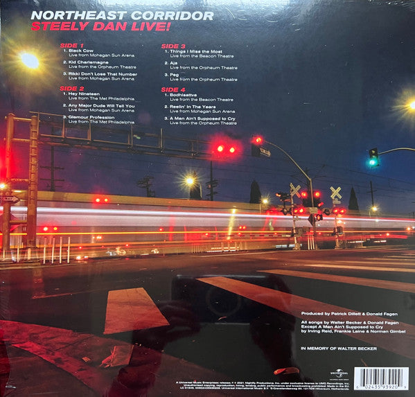 Steely Dan : Northeast Corridor: Steely Dan Live! (2xLP, Album, 180)