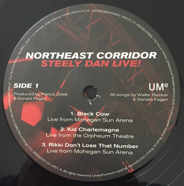 Steely Dan : Northeast Corridor: Steely Dan Live! (2xLP, Album, 180)