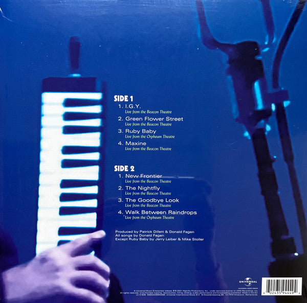 Donald Fagen : Donald Fagen's The Nightfly Live (LP, Album, 180)