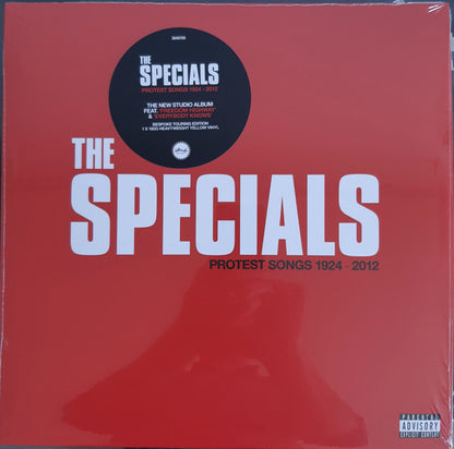 The Specials : Protest Songs 1924-2012 (LP, Album, Yel)