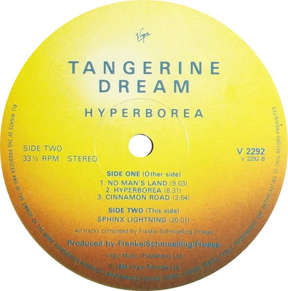 Tangerine Dream : Hyperborea (LP, Album)