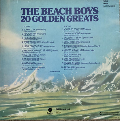 The Beach Boys : 20 Golden Greats (LP, Comp, Ltd, RE, Blu)