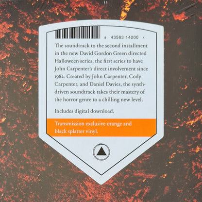 John Carpenter, Cody Carpenter , And Daniel Davies : Halloween Kills (Original Motion Picture Soundtrack) (LP, Album, Ora)