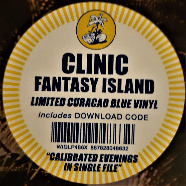 Clinic : Fantasy Island (LP, Album, Ltd, Blu)