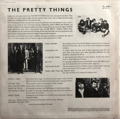 The Pretty Things : The Pretty Things (LP, Album, Mono)