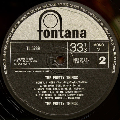 The Pretty Things : The Pretty Things (LP, Album, Mono)