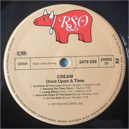 Cream (2) : Once Upon A Time (2xLP, Comp, RE)
