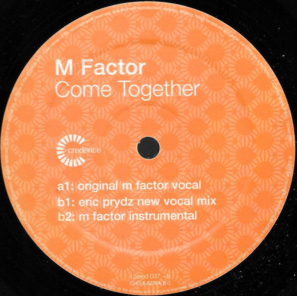 M Factor : Come Together (12")