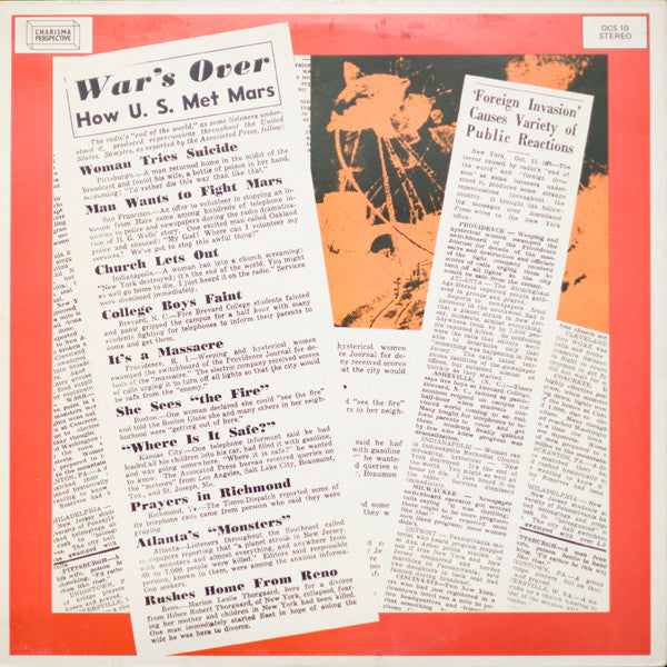 Orson Welles : War Of The Worlds (2xLP, Gat)