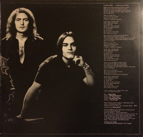 Blackmore's Rainbow* : Rainbow Rising (LP, Album, Club)