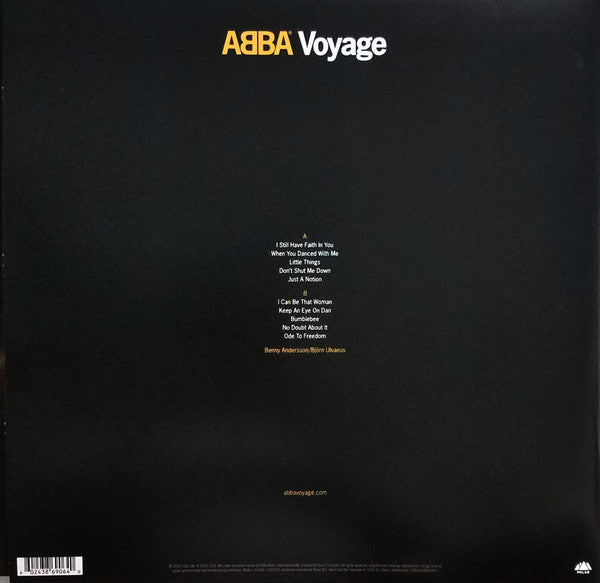 ABBA : Voyage (LP, Album, Ltd, Yel)