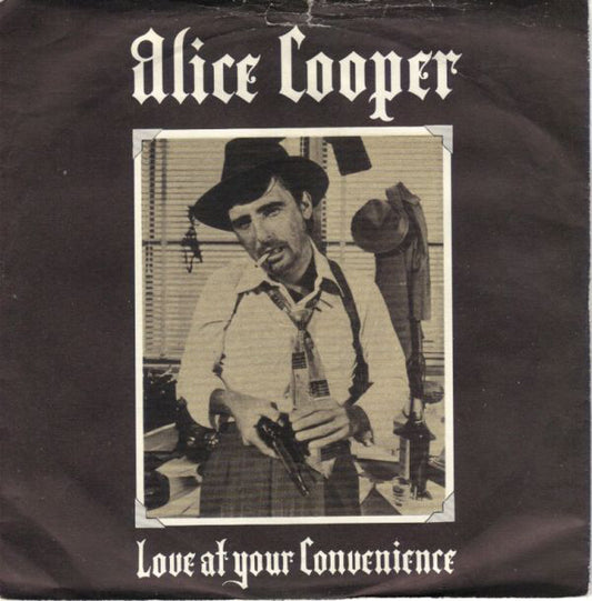 Alice Cooper (2) : (No More) Love At Your Convenience (7", Single)