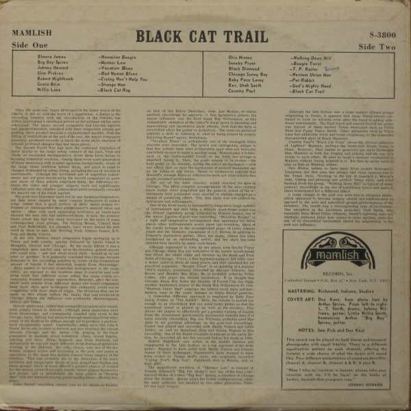 Various : Black Cat Trail (LP, Comp)