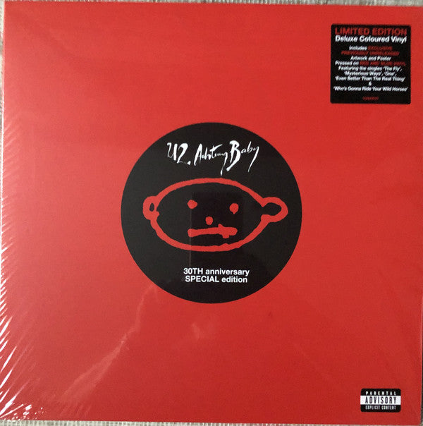 U2 : Achtung Baby (LP, Red + LP, Blu + Album, Dlx, Ltd, Num, RE, S/Ed)