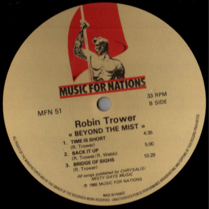 Robin Trower : Beyond The Mist (LP, Album)