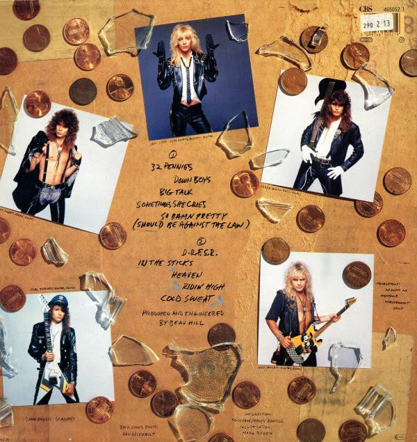 Warrant : Dirty Rotten Filthy Stinking Rich (LP, Album)