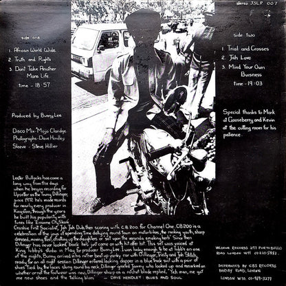 Dillinger : Talkin' Blues (LP, Album)