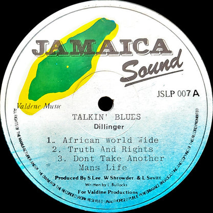 Dillinger : Talkin' Blues (LP, Album)
