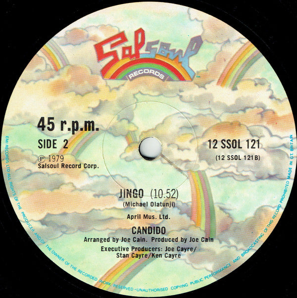 Candido : Dancin' & Prancin' / Jingo (12")