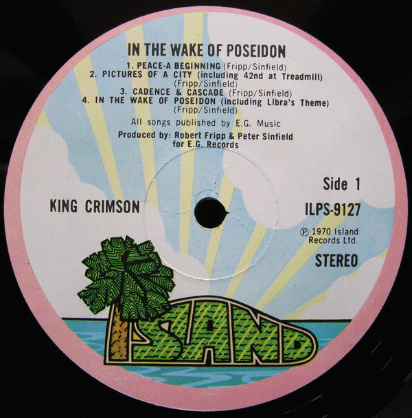 King Crimson : In The Wake Of Poseidon (LP, Album, RE, Tex)