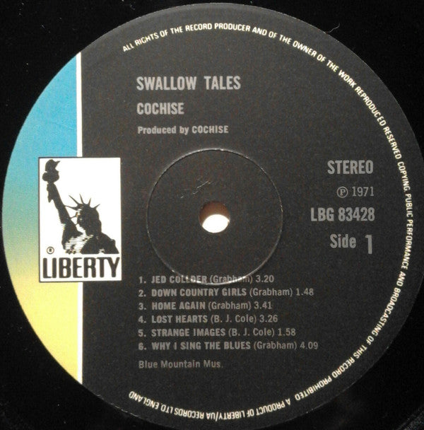 Cochise (7) : Swallow Tales (LP, Album)