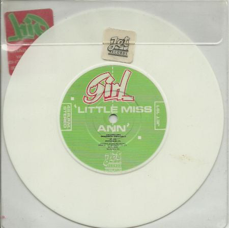 Girl (2) : Love Is A Game (7", Single, Whi)