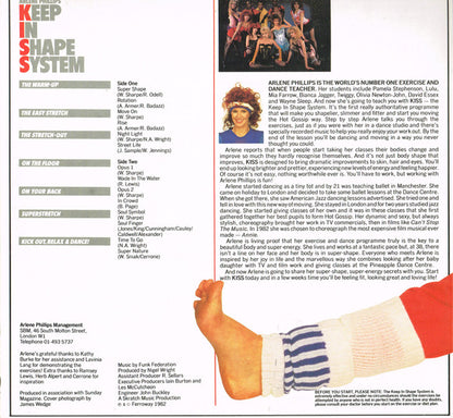 Arlene Phillips : Keep In Shape System - Stretch Out And Dance (LP, Album)