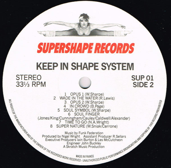 Arlene Phillips : Keep In Shape System - Stretch Out And Dance (LP, Album)