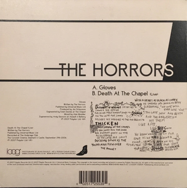 The Horrors : Gloves (7", Single)