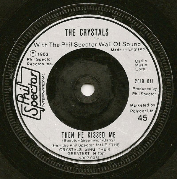 The Crystals With The Phil Spector Wall Of Sound* : Da Doo Ron Ron (7", Single, RE)