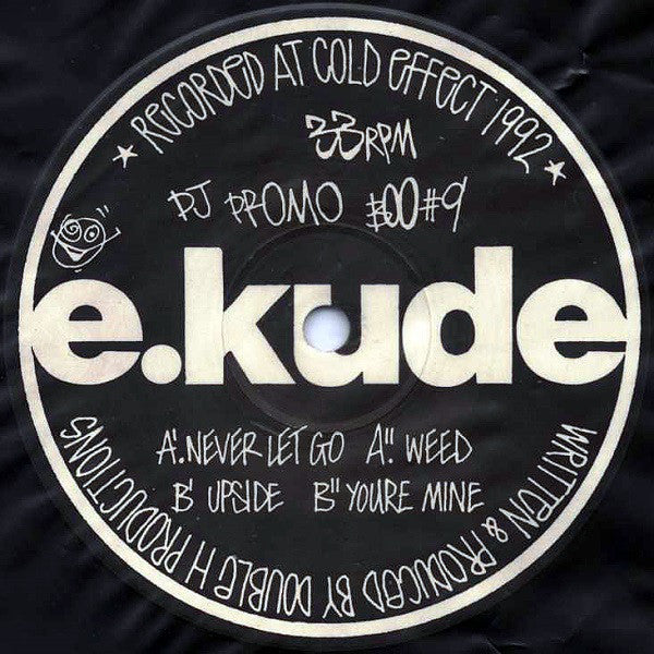 e.kude : Never Let Go (12", Promo)