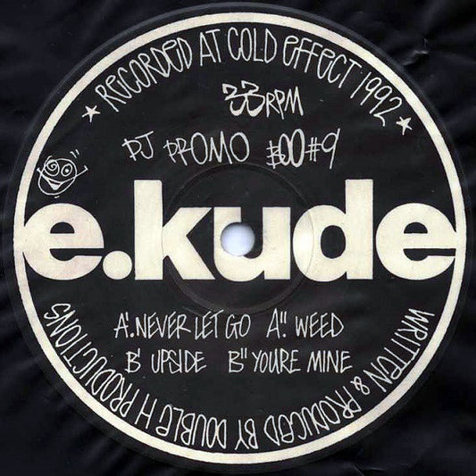 e.kude : Never Let Go (12", Promo)