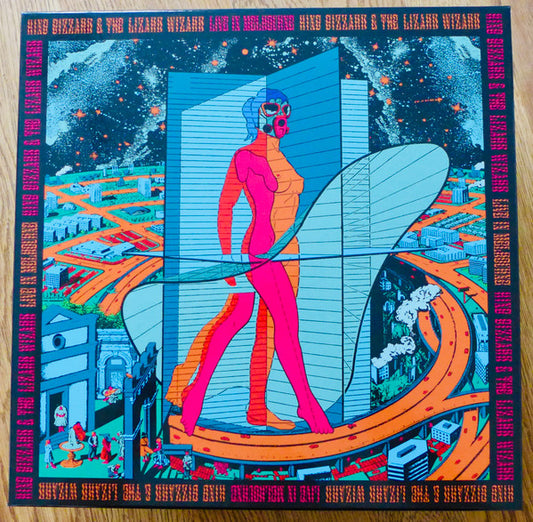 King Gizzard And The Lizard Wizard : Live In Melbourne '21 (3xLP, RM, Gre + Box, Ltd, Num)