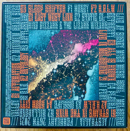 King Gizzard And The Lizard Wizard : Live In Melbourne '21 (3xLP, RM, Gre + Box, Ltd, Num)