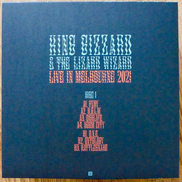 King Gizzard And The Lizard Wizard : Live In Melbourne '21 (3xLP, RM, Gre + Box, Ltd, Num)